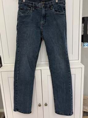 Urban Star Premium Apparel Men's Blue Straight Leg Jeans